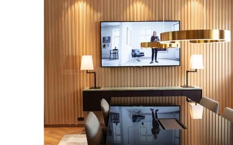 1- DanBolig, filt på væg.