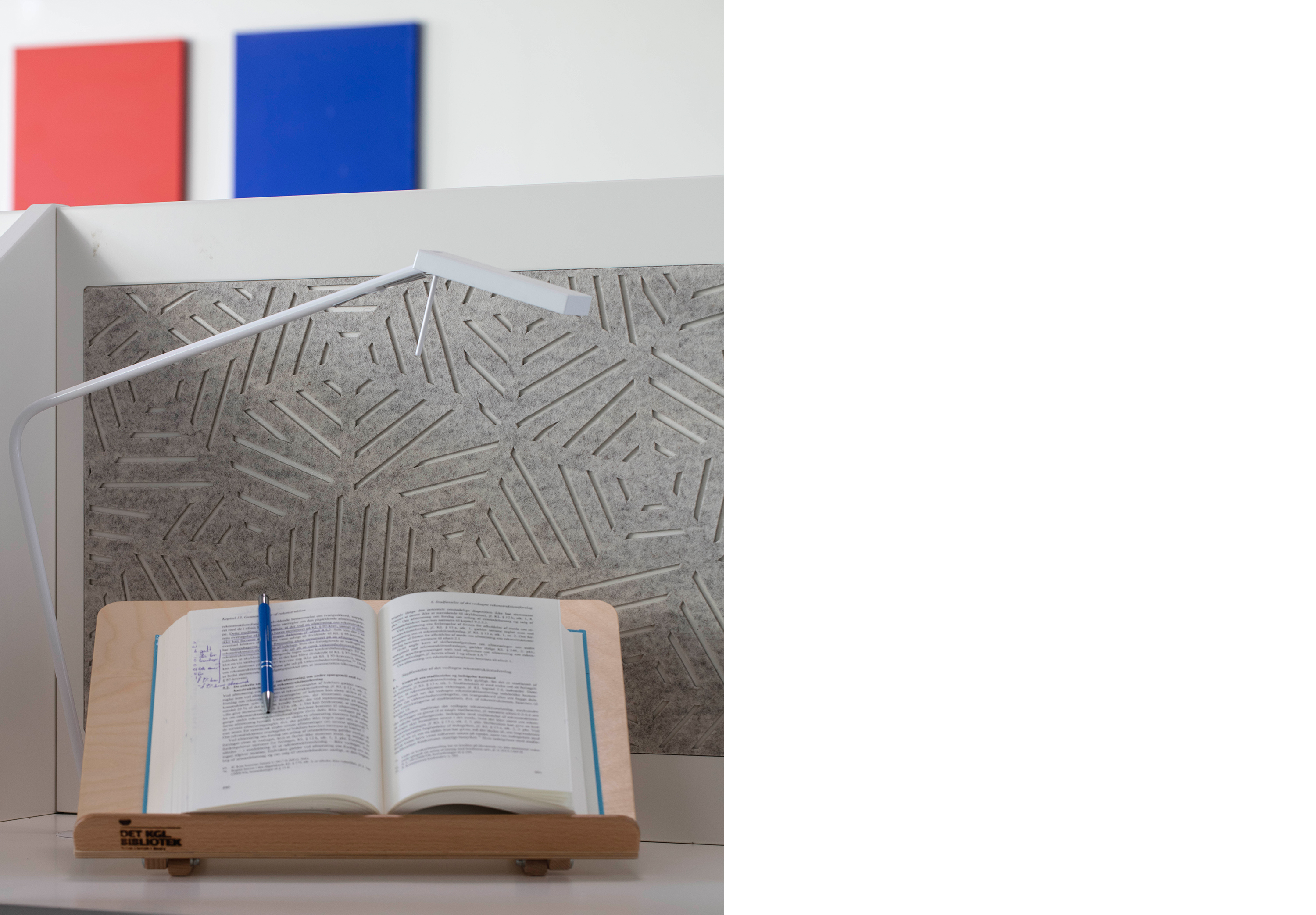 filt med udskæring som afskærmning