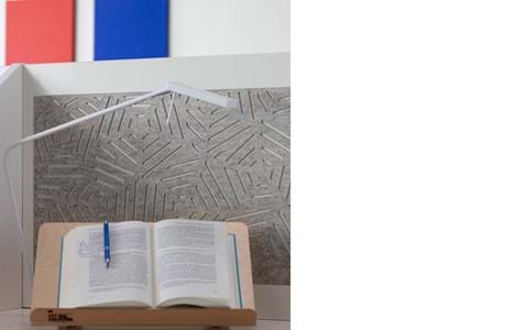 filt med udskæring som afskærmning