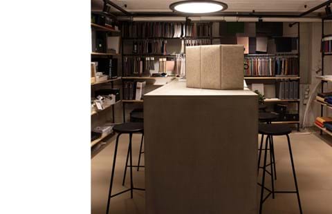 ZigZag bordskærm i filt, The House. (4)