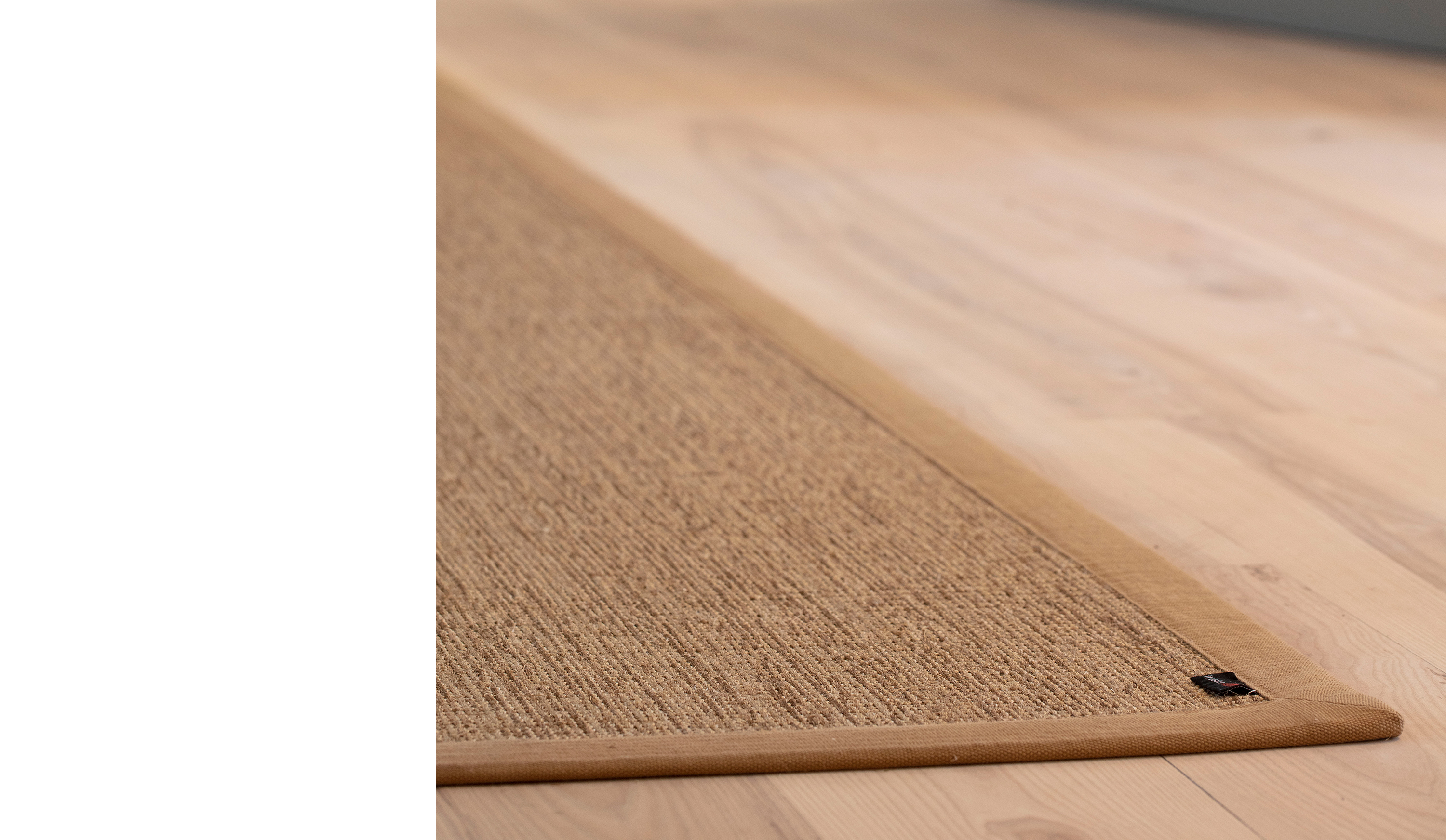 detalje af Fraster sisal tæppe