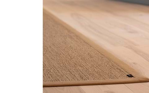 detalje af Fraster sisal tæppe