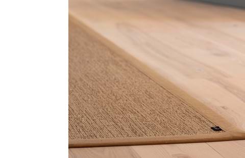 detalje af Fraster sisal tæppe