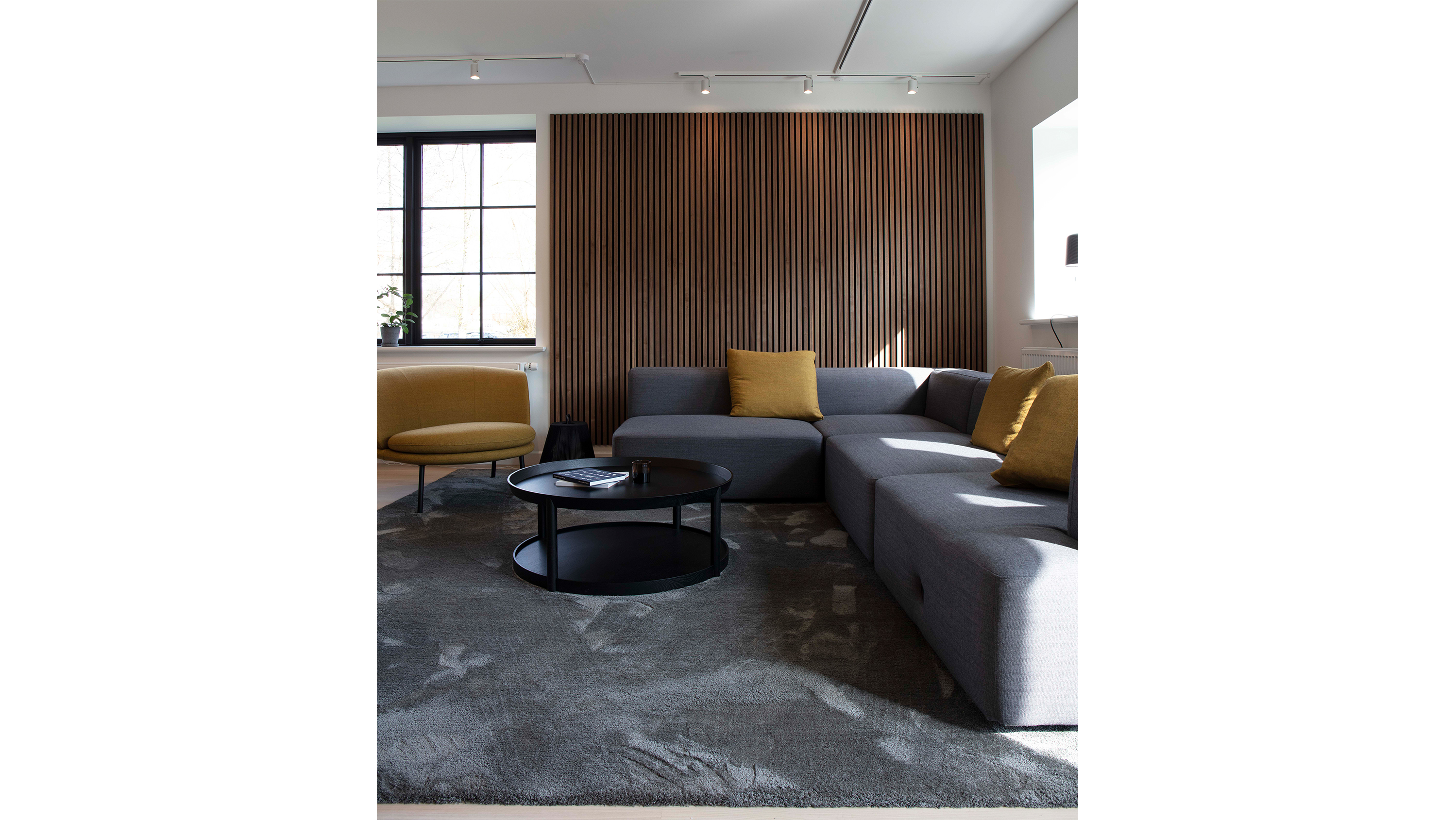 Nemba 2496 smoke, tæppe og sofagruppe