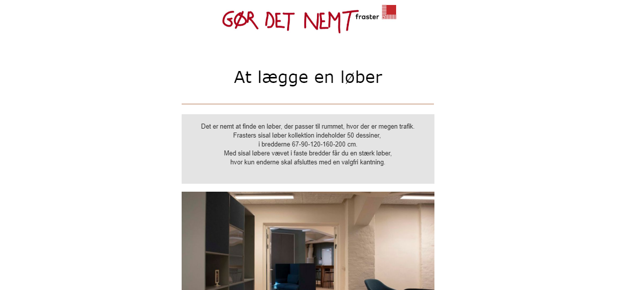 Gør det nemt - At lægge en løber.PNG
