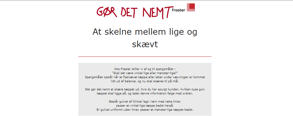 Gør det nemt - At skelne mellem....PNG