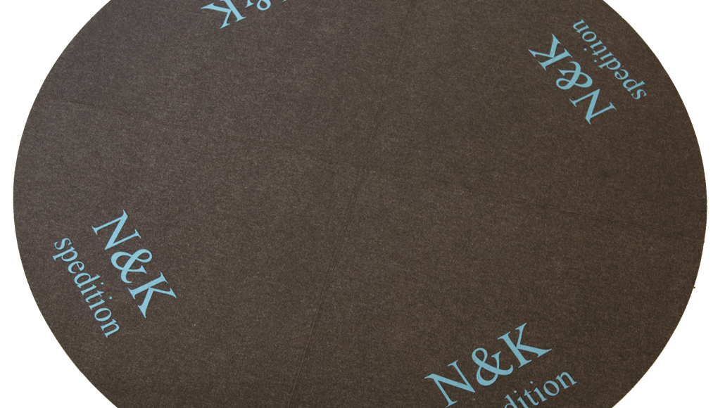 Filt tæppe design N&K spedition